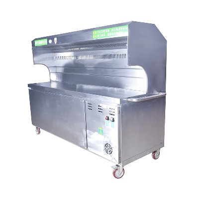 Infrared smoke-free barbecue oven (with electrostatic lampblack purifier)