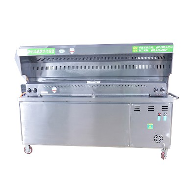 Infrared smoke-free barbecue oven (with electrostatic lampblack purifier)